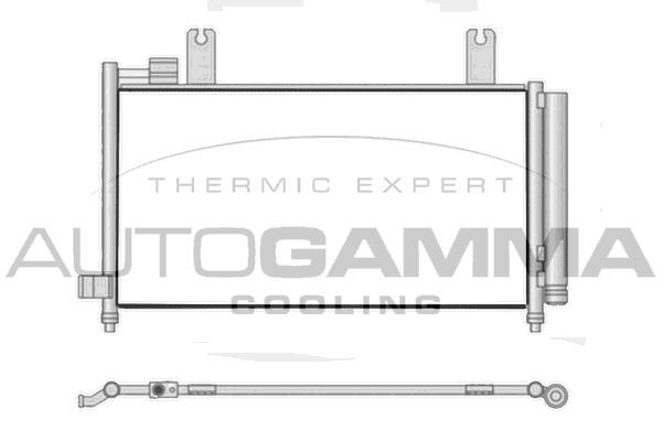 Kondensatorius, oro kondicionierius AUTOGAMMA 107657