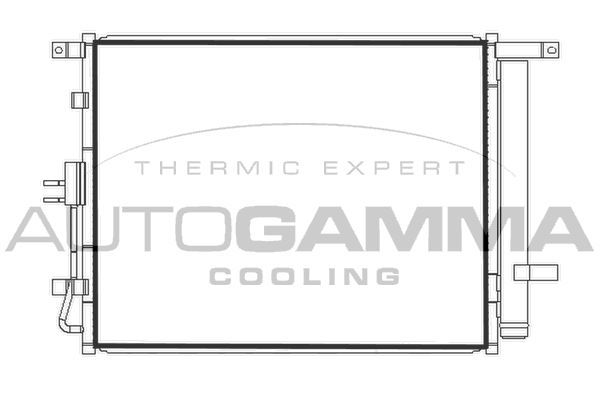 Kondensatorius, oro kondicionierius AUTOGAMMA 107783