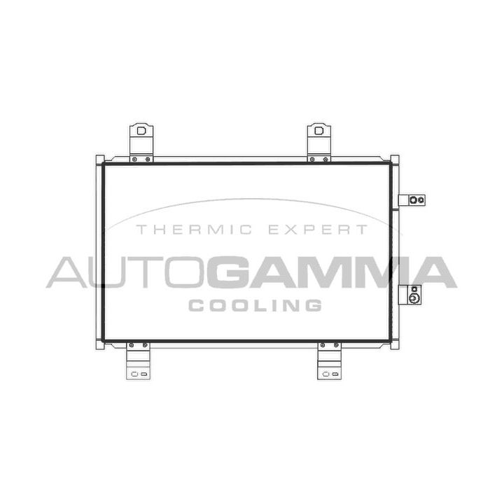 Kondensatorius, oro kondicionierius AUTOGAMMA 107787