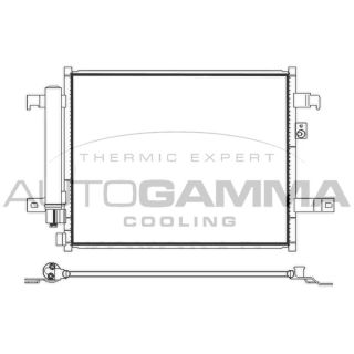Kondensatorius, oro kondicionierius AUTOGAMMA 107840