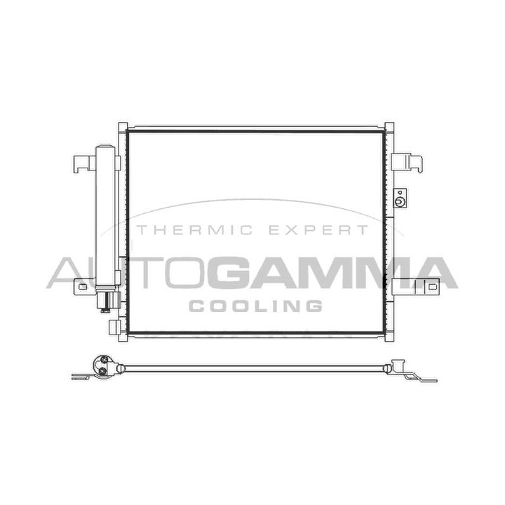 Kondensatorius, oro kondicionierius AUTOGAMMA 107840