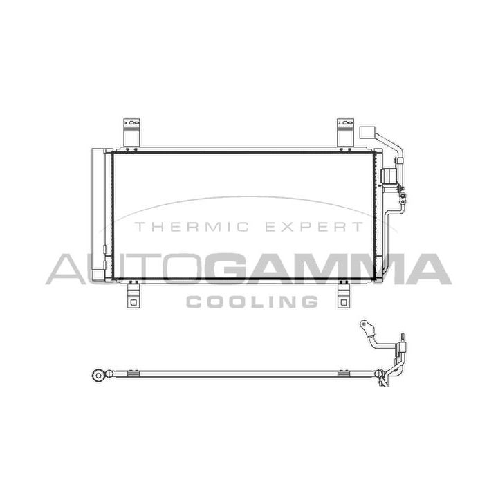 Kondensatorius, oro kondicionierius AUTOGAMMA 107874