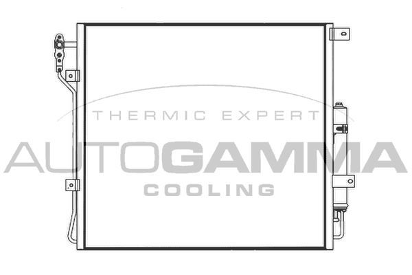Kondensatorius, oro kondicionierius AUTOGAMMA 107877