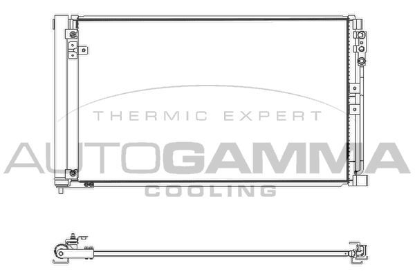 Kondensatorius, oro kondicionierius AUTOGAMMA 107886