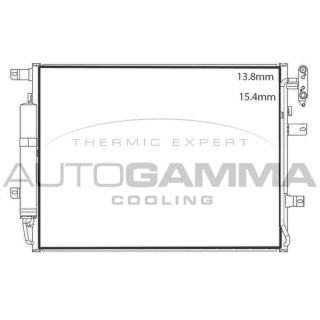 Kondensatorius, oro kondicionierius AUTOGAMMA 107905