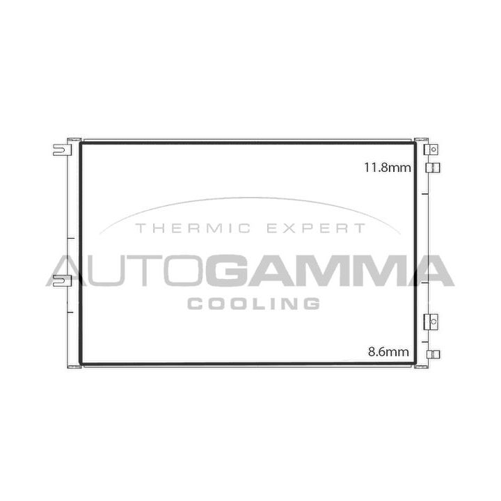 Kondensatorius, oro kondicionierius AUTOGAMMA 107906