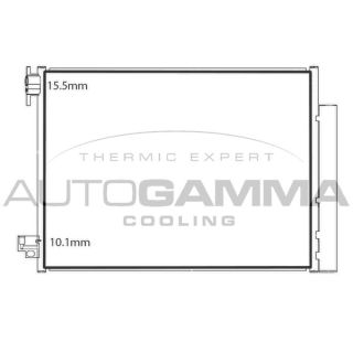 Kondensatorius, oro kondicionierius AUTOGAMMA 107907