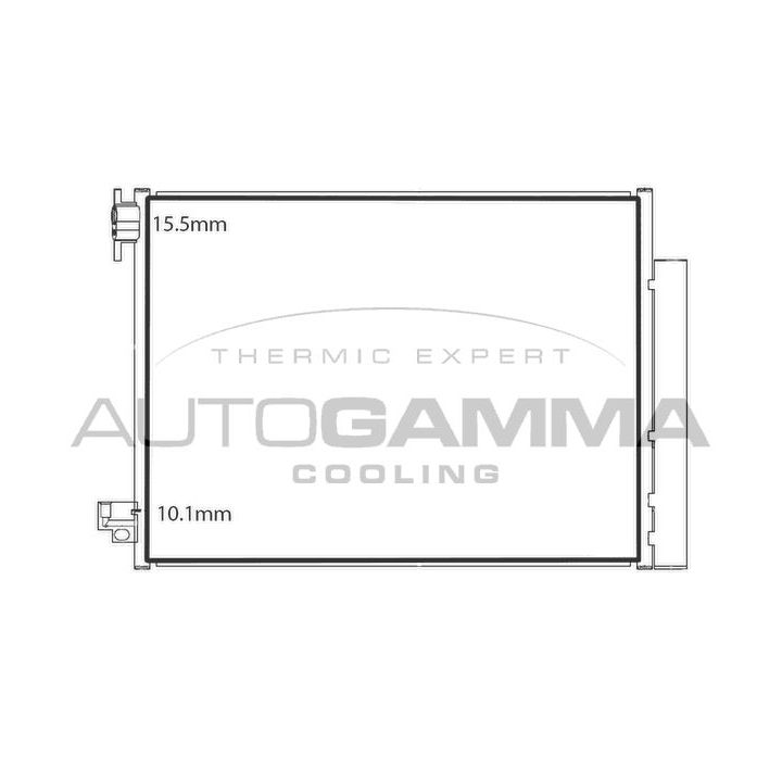 Kondensatorius, oro kondicionierius AUTOGAMMA 107907