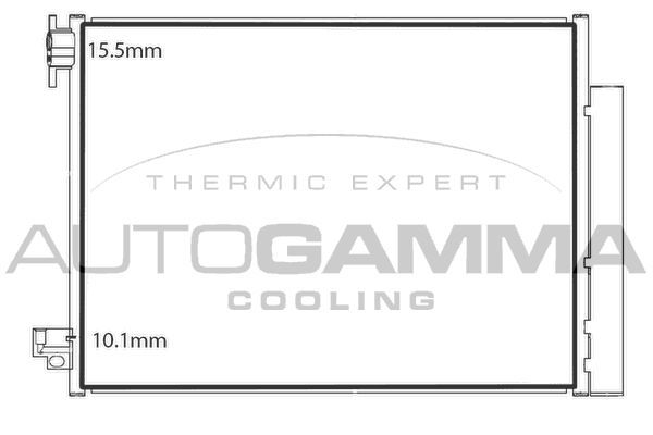 Kondensatorius, oro kondicionierius AUTOGAMMA 107907
