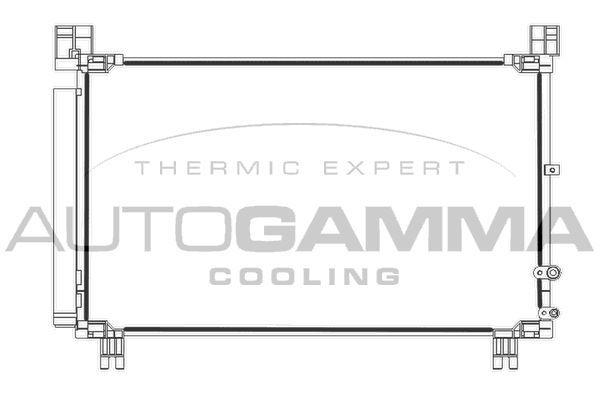Kondensatorius, oro kondicionierius AUTOGAMMA 107977