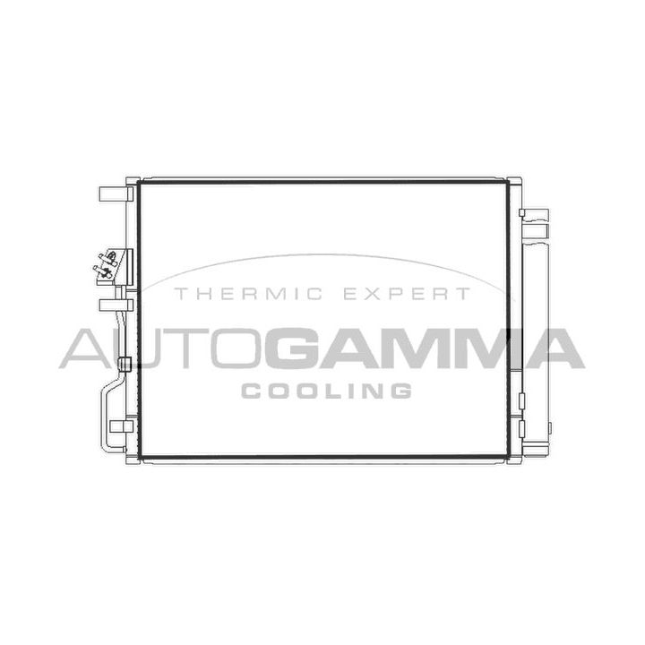 Kondensatorius, oro kondicionierius AUTOGAMMA 107984