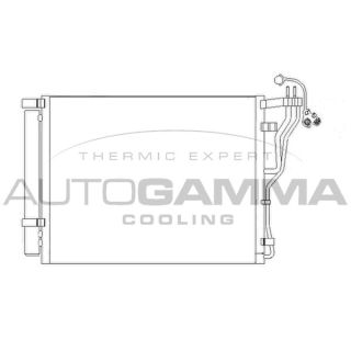 Kondensatorius, oro kondicionierius AUTOGAMMA 110023
