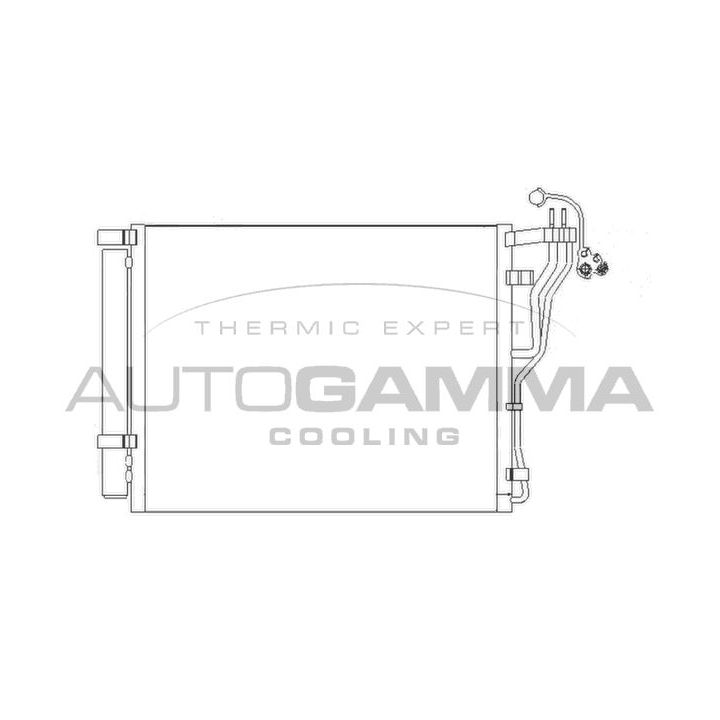 Kondensatorius, oro kondicionierius AUTOGAMMA 110023