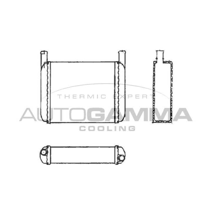 šilumokaitis, salono šildymas AUTOGAMMA 101609