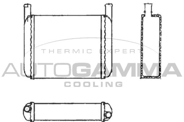 šilumokaitis, salono šildymas AUTOGAMMA 101609