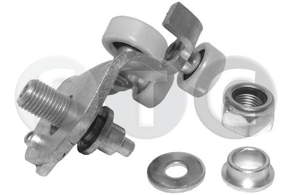 Ritinėlio kreiptuvas, atstumiamos durys STC T406504