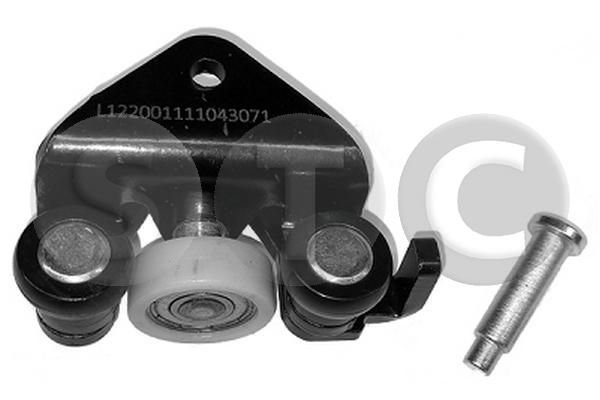 Ritinėlio kreiptuvas, atstumiamos durys STC T443071