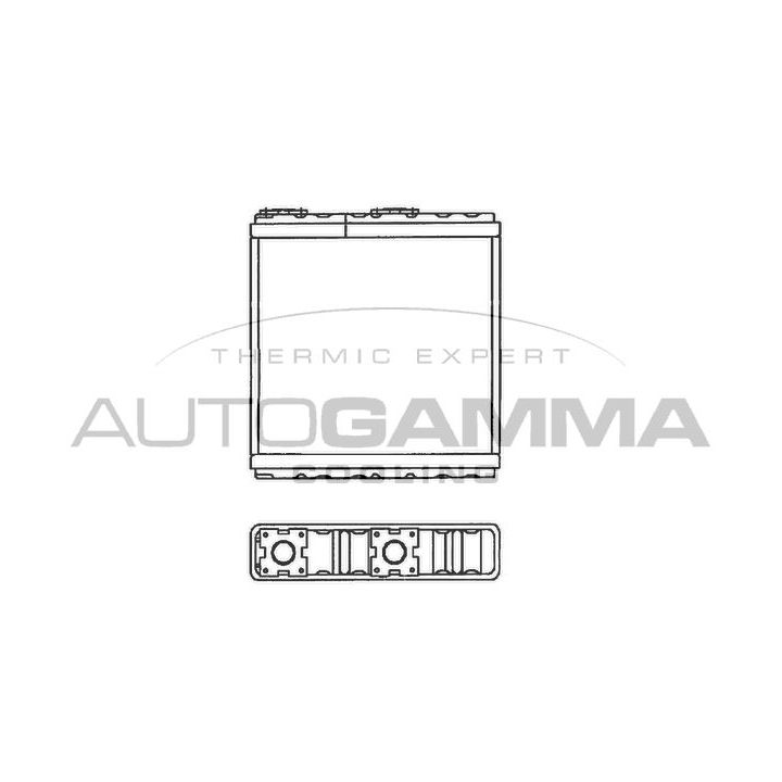 šilumokaitis, salono šildymas AUTOGAMMA 103143