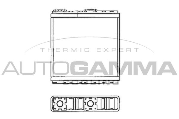 šilumokaitis, salono šildymas AUTOGAMMA 103143