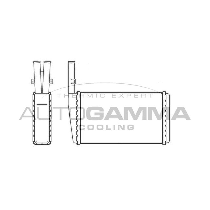 šilumokaitis, salono šildymas AUTOGAMMA 107268