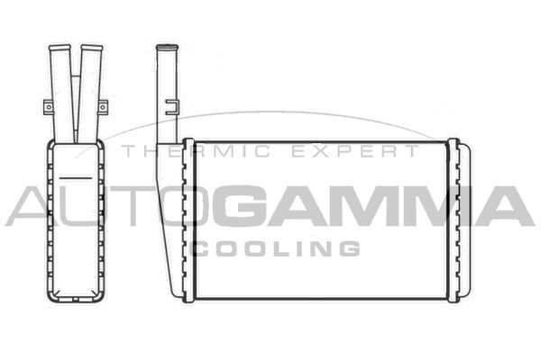 šilumokaitis, salono šildymas AUTOGAMMA 107268