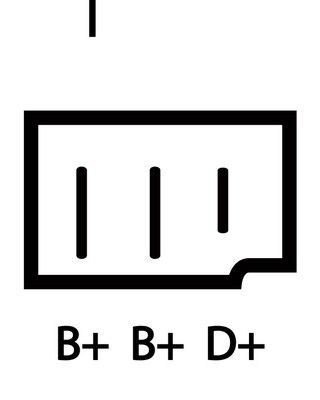 Kintamosios srovės generatorius LUCAS LRA00463