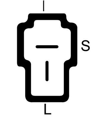 Kintamosios srovės generatorius LUCAS LRA01281