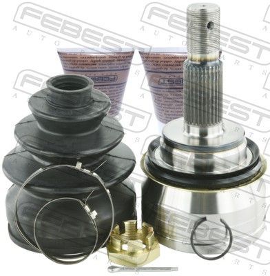 Jungčių komplektas, kardaninis velenas FEBEST 0110-GRJ150