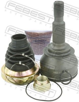 Jungčių komplektas, kardaninis velenas FEBEST 0110-GRX133R