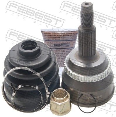Jungčių komplektas, kardaninis velenas FEBEST 0110-MHU38A48
