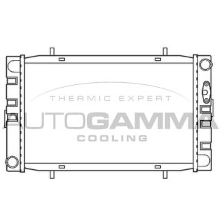 Radiatorius, variklio aušinimas AUTOGAMMA 100071