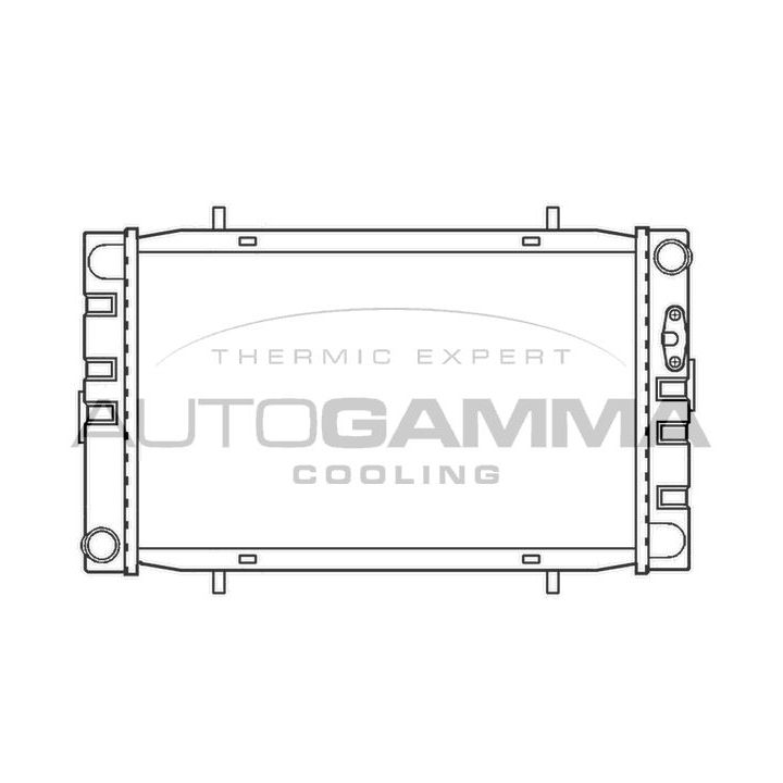 Radiatorius, variklio aušinimas AUTOGAMMA 100071