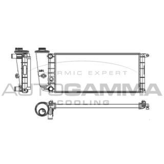 Radiatorius, variklio aušinimas AUTOGAMMA 100077