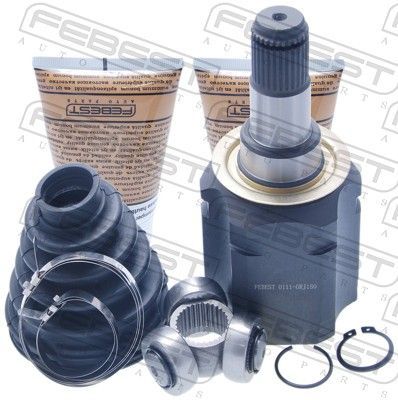 Jungčių komplektas, kardaninis velenas FEBEST 0111-GRJ150