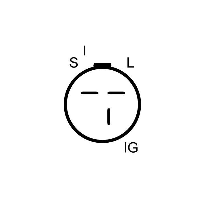 Kintamosios srovės generatorius LUCAS LRA01985