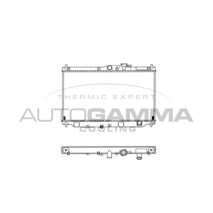 Radiatorius, variklio aušinimas AUTOGAMMA 100406