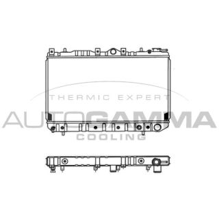 Radiatorius, variklio aušinimas AUTOGAMMA 100436