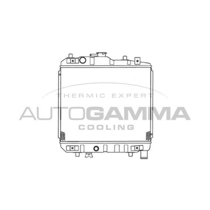 Radiatorius, variklio aušinimas AUTOGAMMA 100472