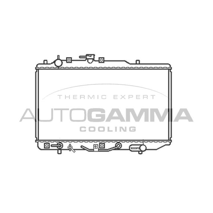 Radiatorius, variklio aušinimas AUTOGAMMA 100476