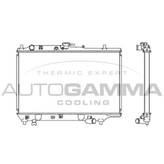 Radiatorius, variklio aušinimas AUTOGAMMA 100490