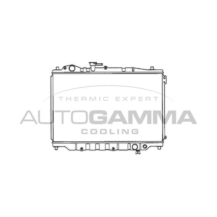 Radiatorius, variklio aušinimas AUTOGAMMA 100499