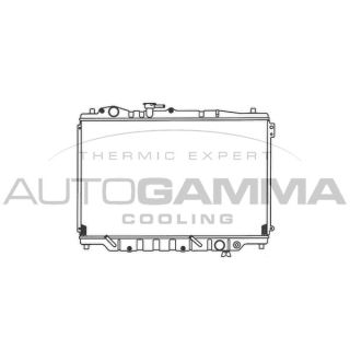Radiatorius, variklio aušinimas AUTOGAMMA 100502