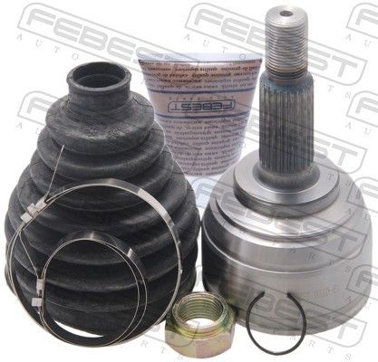 Jungčių komplektas, kardaninis velenas FEBEST 0210-E11