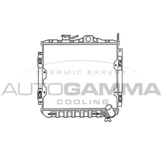 Radiatorius, variklio aušinimas AUTOGAMMA 100568