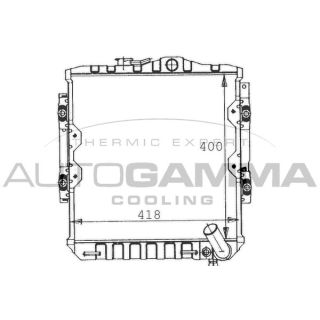 Radiatorius, variklio aušinimas AUTOGAMMA 100570