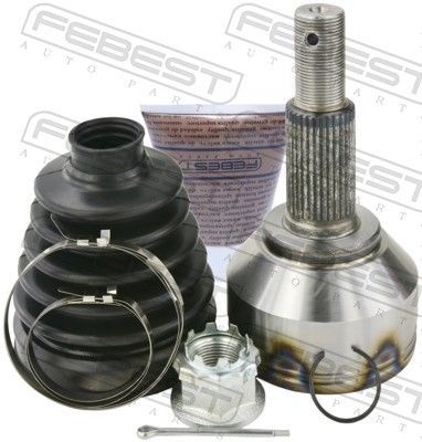 Jungčių komplektas, kardaninis velenas FEBEST 0210-R52VQ35