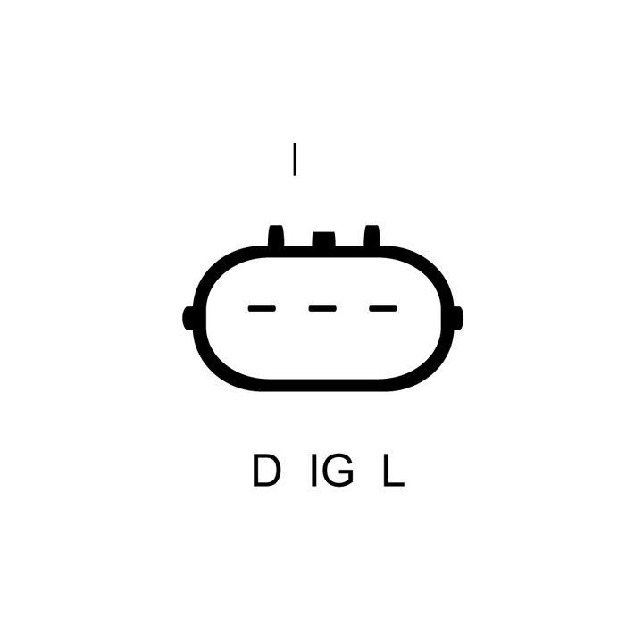 Kintamosios srovės generatorius LUCAS LRA02755