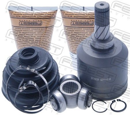 Jungčių komplektas, kardaninis velenas FEBEST 0211-P10