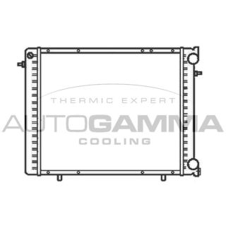 Radiatorius, variklio aušinimas AUTOGAMMA 100854