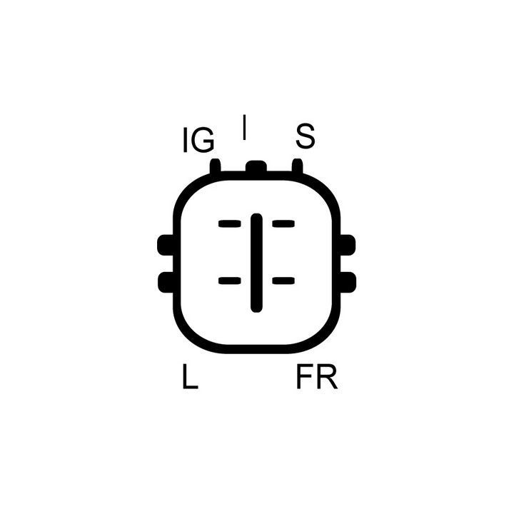 Kintamosios srovės generatorius LUCAS LRA02937
